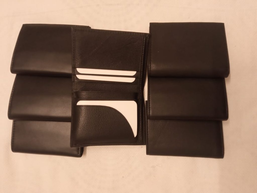 Double Fold Credit Card Holder